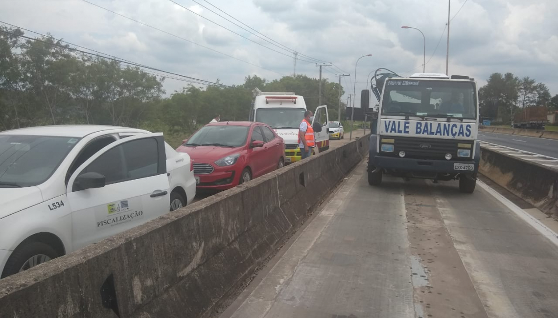 Ipem-SP verifica balança dinâmica na Rodovia Raposo Tavares em Sorocaba